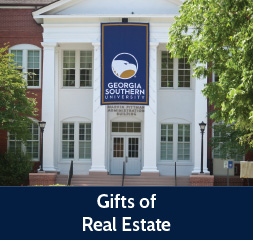 Rollover image of a building on campus. Link to Gifts of Real Estate.